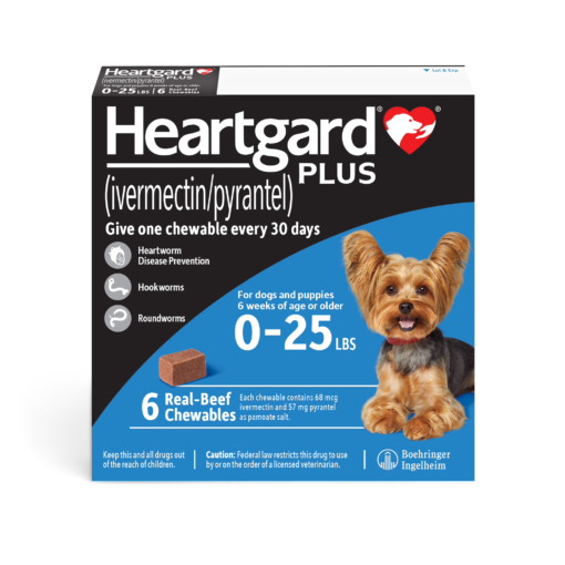 cheapest 12mo heartgard plus 0-25 pound dog