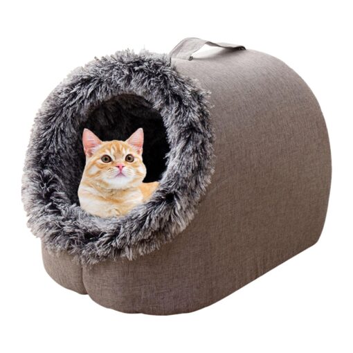 cat cave bed