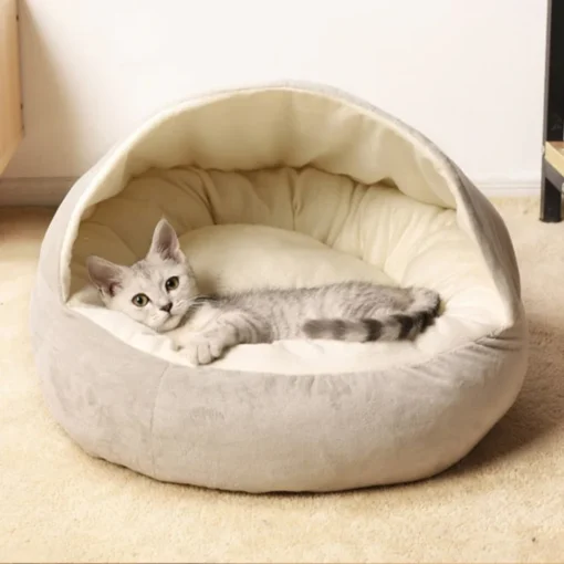 cat cave bed